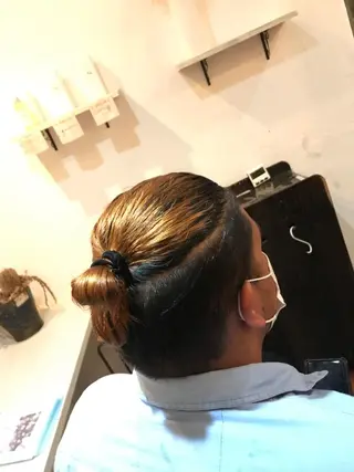 メンズ メンズパーマ/ダウン パーマ/十文字玲音のヘアスタイル