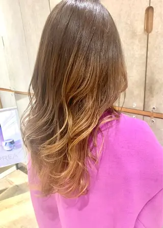 ロング ハニーバイ コードのヘアスタイル