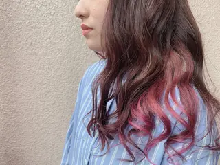 セミロング カラー パーマ ヘアアレンジ 🫧代表/新宿駅近/ 限定価格🫧田辺貴裕のヘアスタイル