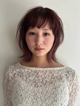 ミディアム 片山 椋馬のヘアスタイル