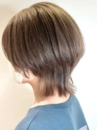 ミディアム カラー GOTODAY シェアサロン梅田NU茶屋町店所属・髪質改善/艶カラー 縮毛矯正/みほのヘアスタイル