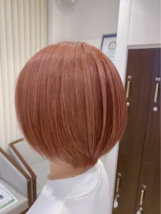 ショート パーマ/イルミナ カラー　三浦菜々子のヘアスタイル