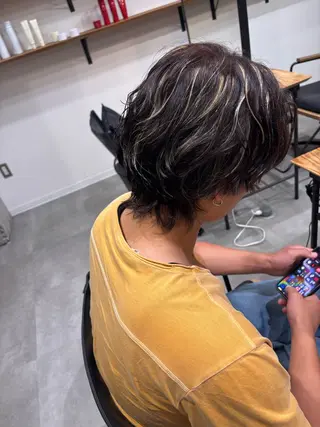 メンズ アサノ ハルカのヘアスタイル