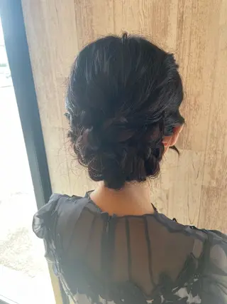 ヘアアレンジ 岡村 真子のヘアスタイル