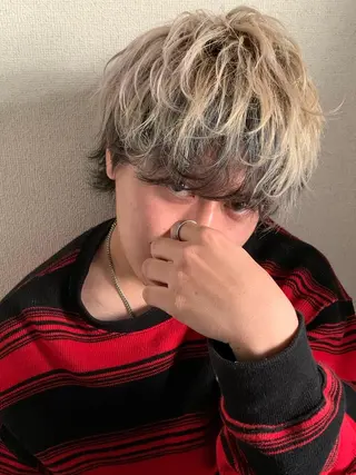 ショート カラー パーマ ヘアアレンジ メンズ キッズ ネイル マツエク・マツパ アイブロウ 🔷横浜1のパーマ 職人🔷将太郎のヘアスタイル