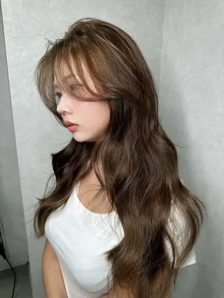 ロング カラー ワンホンヘア ケラチン/Kaitoのヘアスタイル