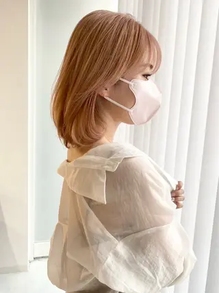 ミディアム カラー Sail【セイル】所属・喜多 涼のヘアスタイル