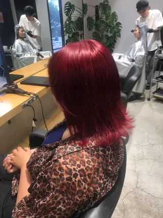 ミディアム カラー ✨髪質改善ストレート ×ミニボブ✨萩原　翼のヘアスタイル