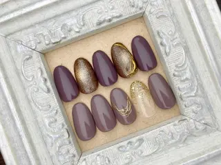 ネイル hair design calm所属・清水 一恵のネイルデザイン