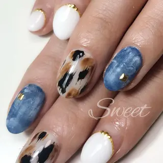 ネイル sweet 仲野陽子のネイルデザイン