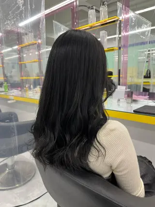 セミロング I S所属・🌿透明感カラー‪ 縮毛矯正✨かずきのヘアスタイル