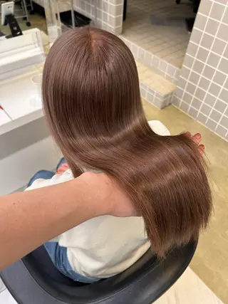 ロング 透明感カラー/ レイヤーカット/優大のヘアスタイル