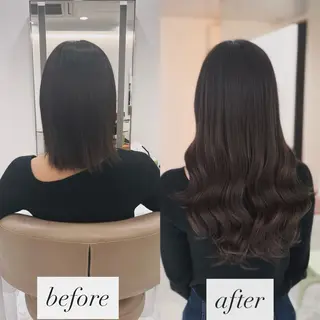 ロング エクステ初心者歓迎 💎馴染みNo.1のヘアスタイル