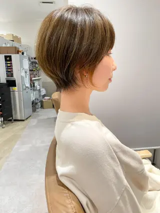 ショート TLUUS所属・髪質改善:クロスパー マ特化型⭐中西雄大✂のヘアスタイル