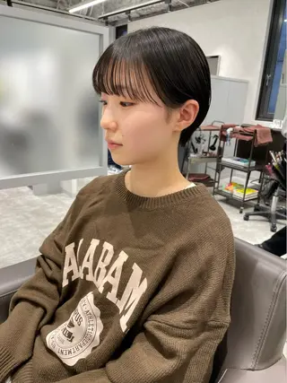 ショート 細山田 りゅうせいのヘアスタイル
