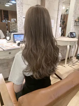 ロング カラー SALOWIN(サロウィン)広島並木通り所属・田村和範/似合わせ カラー/髪質改善のヘアスタイル