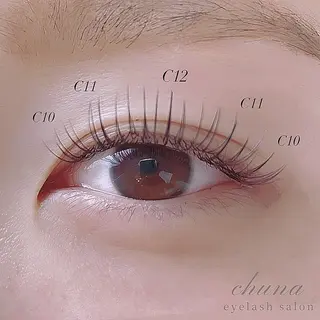 マツエク・マツパ chuna eyelashのマツエク・マツパデザイン