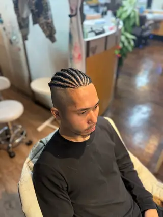 ヘアアレンジ メンズ scamp所属・scamp⭐️ さくらのヘアスタイル