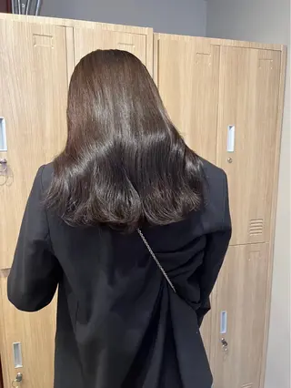 セミロング レイヤーカット/暖色 カラー/mao🎀のヘアスタイル