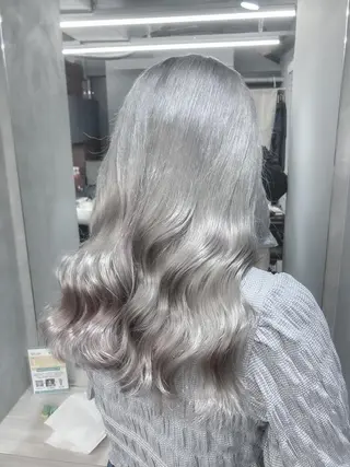 セミロング カラー 🍎ハッシュカット× 髪質改善🍎カイトのヘアスタイル