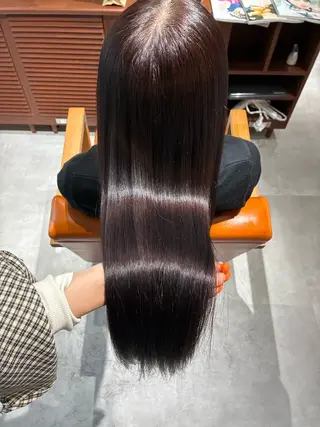 セミロング カラー パーマ ヘアアレンジ 💟Opus/ Mizuki🐕💟のヘアスタイル