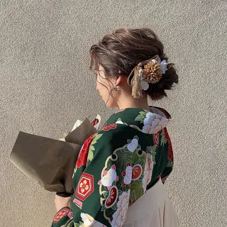 ヘアアレンジ 透明感◎ / 艶髪 /  森田のヘアスタイル