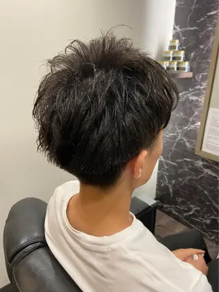 ショート LAVIE NEW STANDARD BARBER 横浜店所属・🐲日比 佳典🐲のヘアスタイル