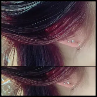 ミディアム カラー moku所属・【mokuオーナー】 ちはるのヘアスタイル