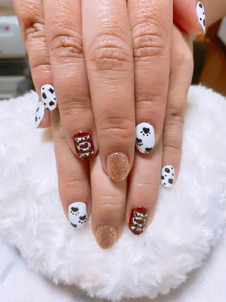 ネイル The Best Beauty受付担当のヘアスタイル