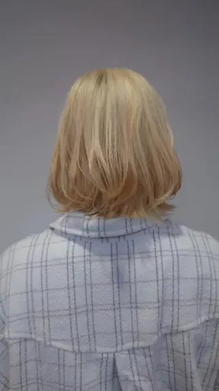 ミディアム カラー ヘアアレンジ CESLIONS祐天寺所属・田中将平【 サロンマネージャー】のヘアスタイル