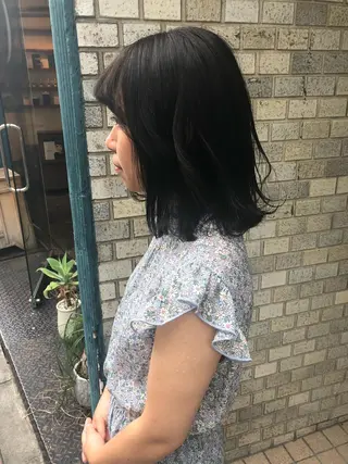 ミディアム 下北沢suu所属・AYAKA 下北沢suuのヘアスタイル