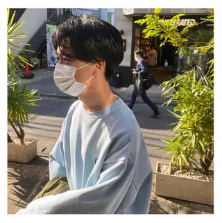メンズ YinYang所属・川﨑 章弘のヘアスタイル