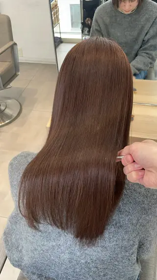 ロング カラー ✨髪質改善✨美髪 矯正🫧小泉のヘアスタイル