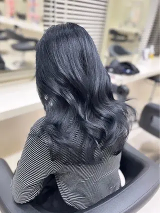 セミロング カラー 🇰🇷韓国hair 🇰🇷wakaのヘアスタイル