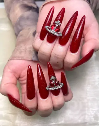 ネイル lucky nail 歌舞伎町のネイルデザイン