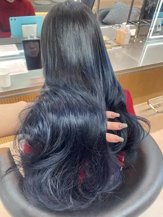 ロング カラー 韓国ヘア/レイヤー Londエレンのヘアスタイル
