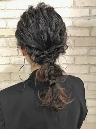 ヘアアレンジ oggi +KENJE所属・大平 美沙のヘアスタイル