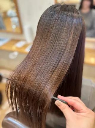 ロング すなが/パーマカット モデル募集中のヘアスタイル