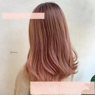 セミロング カラー メンズ指名多数!! SiLO 田島のヘアスタイル