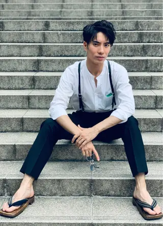 ミディアム メンズ まろやかカラー🤎 みなとまほのヘアスタイル