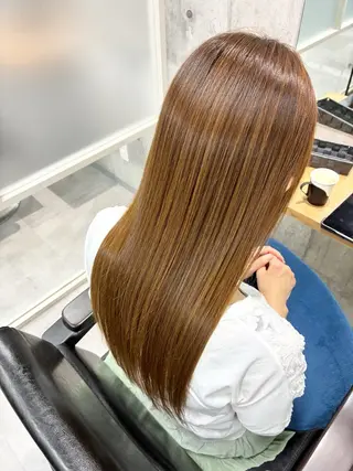 セミロング newi ナカノのヘアスタイル