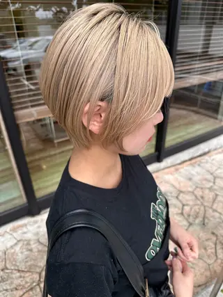 ショート 筑波 晃太のヘアスタイル