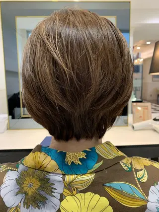 ショート 小田切 栄司のヘアスタイル