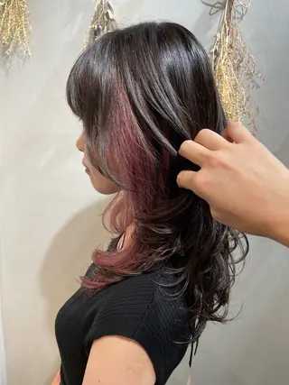 ロング カラー mizuki/ レイヤー/四条烏丸のヘアスタイル