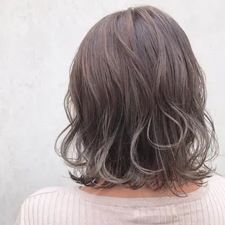 ミディアム cyan SANAMIのヘアスタイル