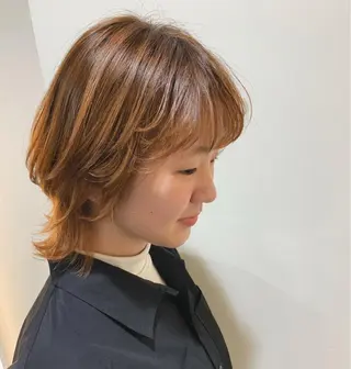 ショート ブリーチ/アレンジ 天満/chihiroのヘアスタイル