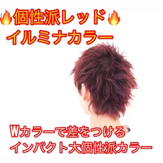 ショート カラー 【乾かすだけの感動】 松田創太のヘアスタイル