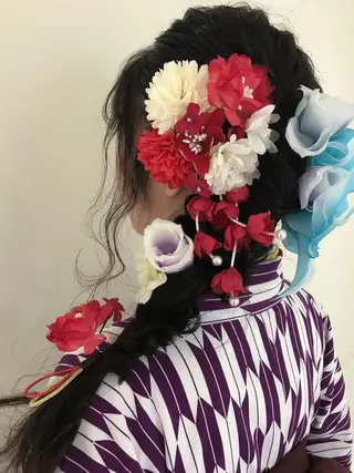 ヘアアレンジ .. meiのヘアスタイル