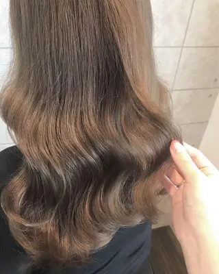 ロング カラー knock【ノック】所属・烏丸韓国ヘア🇰🇷 ayaka🎀のヘアスタイル