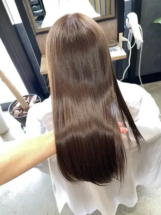 ロング ダブルカラー /まつ毛パーマ🎀のヘアスタイル